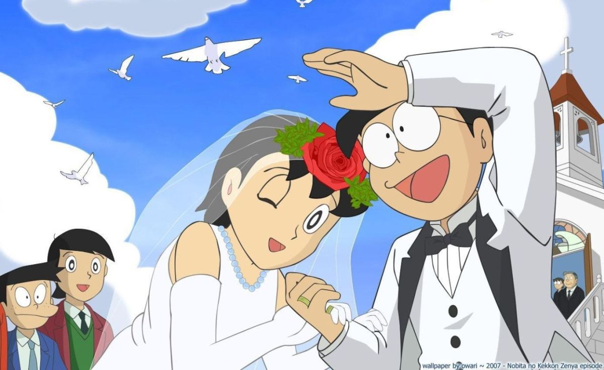  Gambar  Doraemon  Nobita Dan Shizuka  Semua yang kamu mau